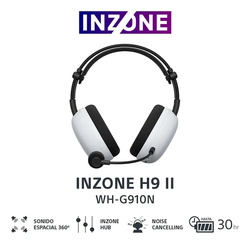 AUDIFONOS INALAMBRICOS CON CANCELACION DE RUIDO Y MICROF - 2