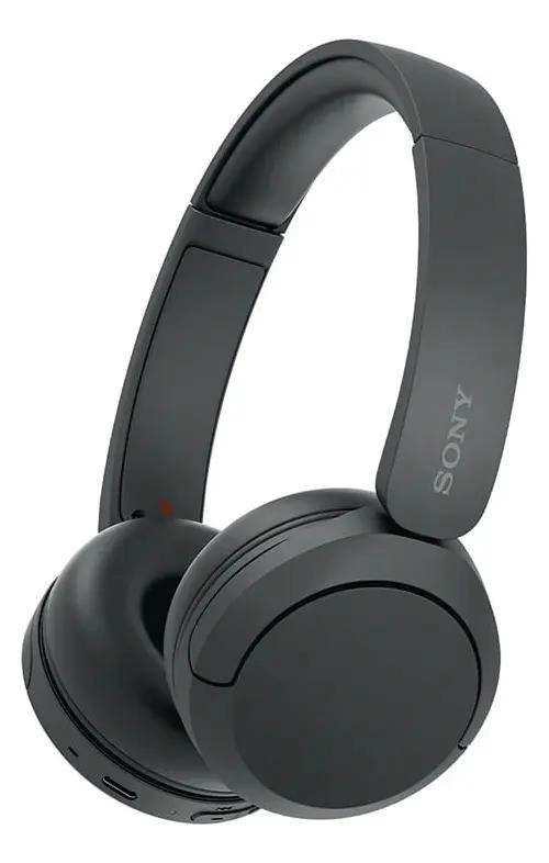 AUDIFONOS INALAMBRICOS NEGROS CON MICROFONO Y CONTROL - 1