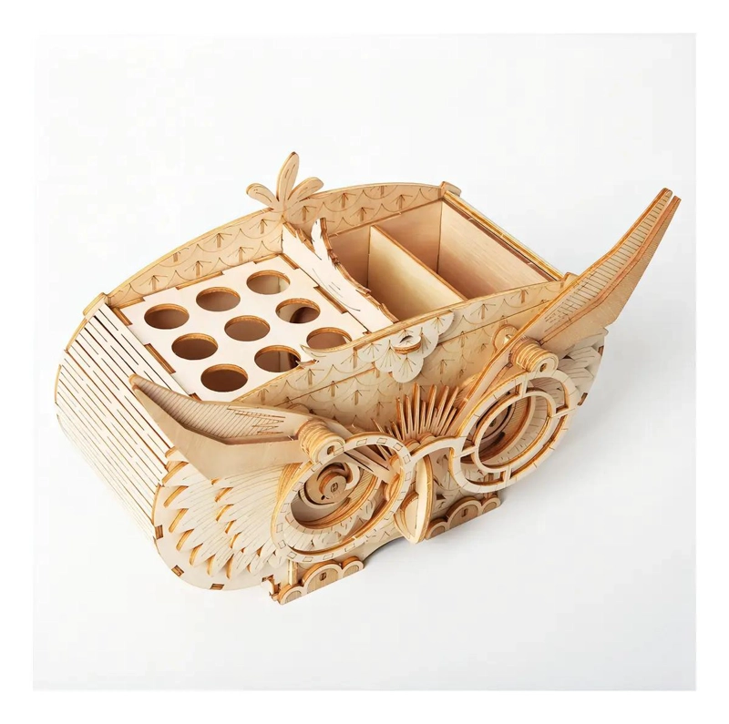 ROMPECABEZAS 3D DE MADERA BUHO 61 PIEZAS - 3
