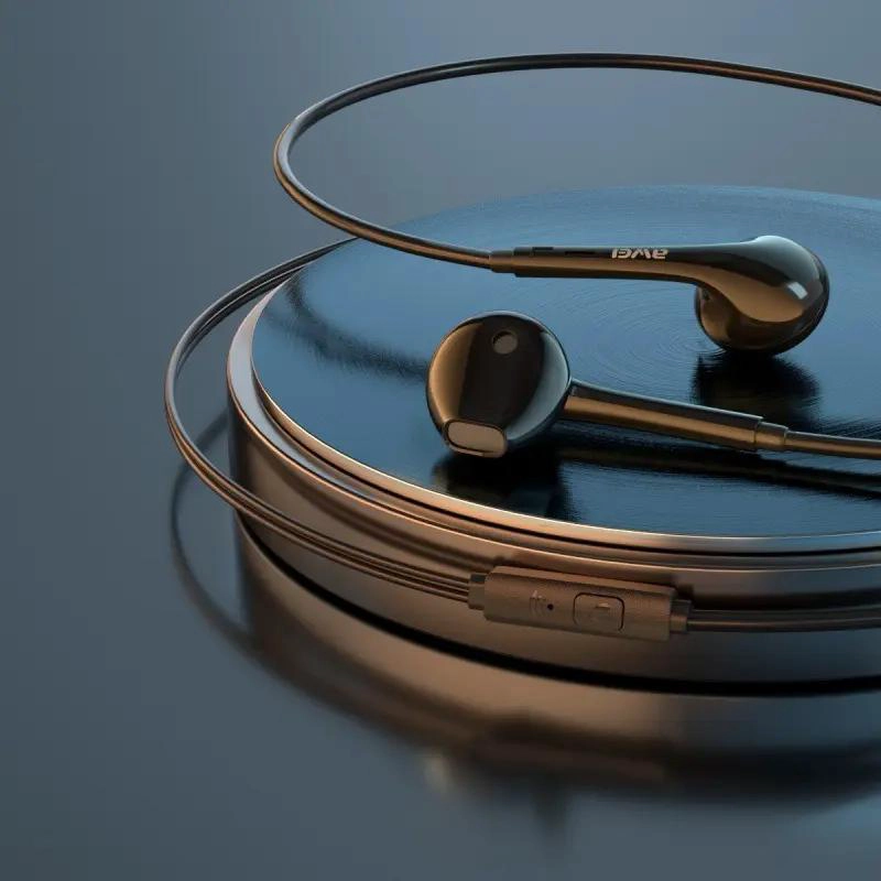 AUDIFONOS IN EAR CON CONECTOR TIPO C Y DISEÑO NEGRO - 2