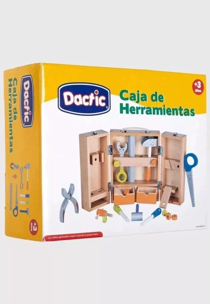 JUEGO DE HERRAMIENTAS CON CAJA DE MADERA - 3