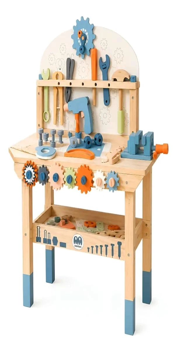 BANCO DE HERRAMIENTAS DE MADERA PARA NIÑOS - 5