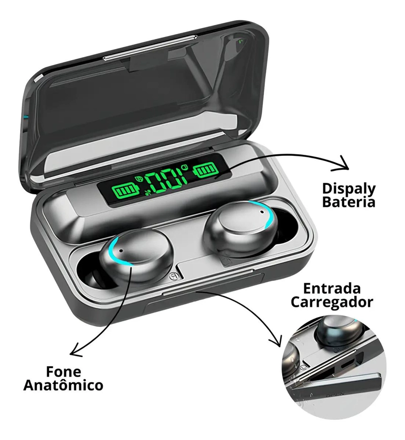 AUDIFONOS INALAMBRICOS BLUETOOTH M19 MANOS LIBRES - 5