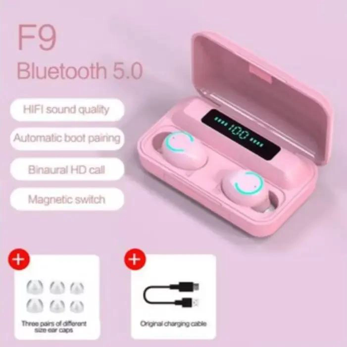 AUDIFONOS INALAMBRICOS BLUETOOTH 5.0 CON PANTALLA DIGITAL - 3
