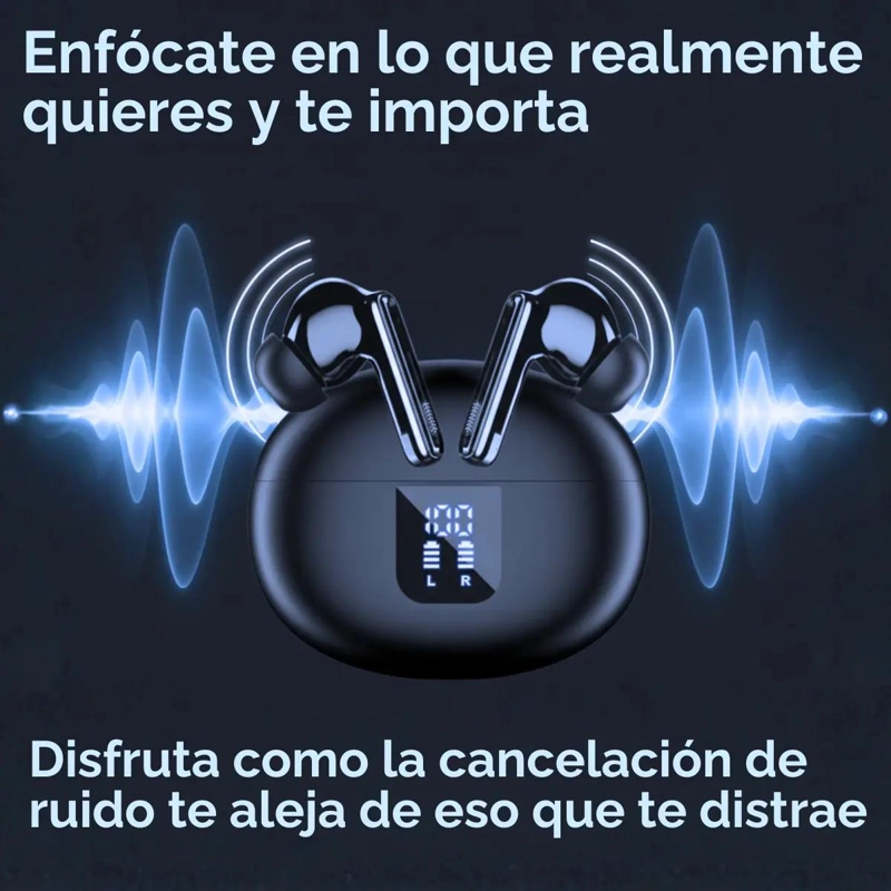 AUDIFONOS TRADUCTORES CON CANCELACION DE RUIDO Y 130+ IDI - 2