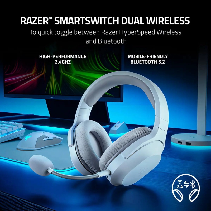AURICULAR GAMER INALAMBRICO BLUETOOTH BARRACUDA X - 2