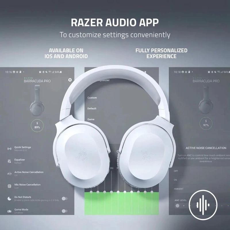 AURICULAR GAMER INALAMBRICO BLUETOOTH BARRACUDA X - 4