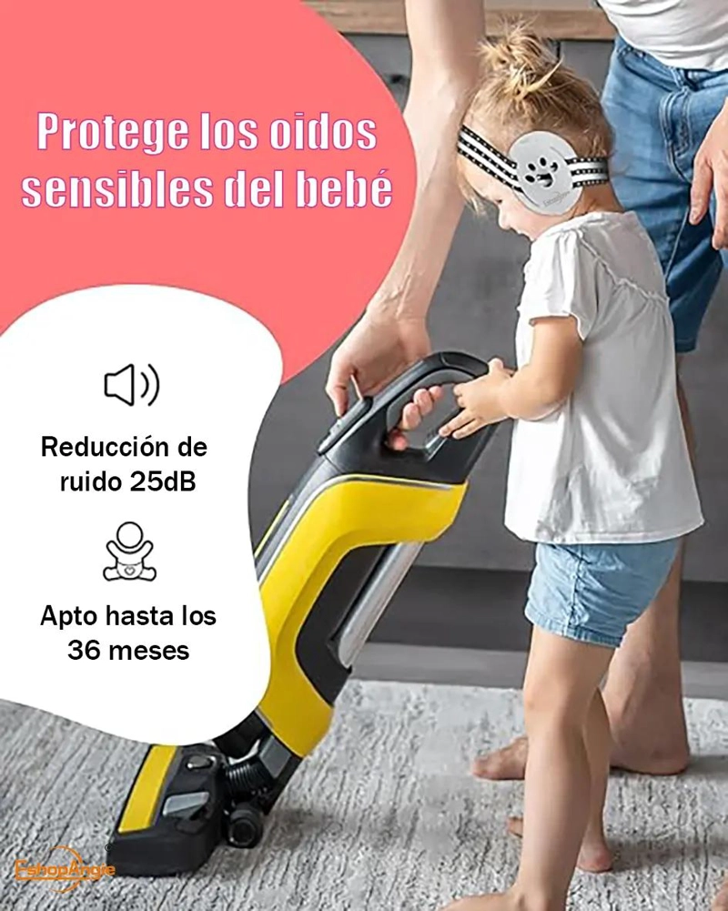 PROTECCION AUDITIVA ANTIRUIDO PARA BEBE S Y NIÑOS - 4
