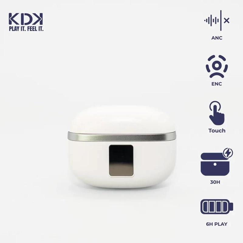 AUDIFONOS INALAMBRICOS BLUETOOTH COLOR BLANCO - 2