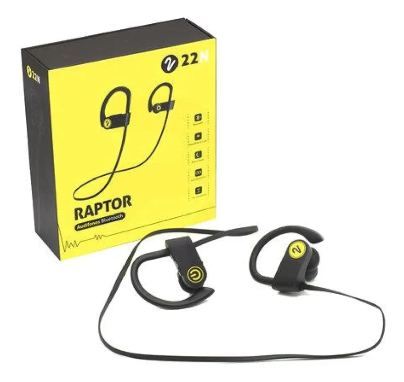 AUDIFONOS INALAMBRICOS DEPORTIVOS COLOR NEGRO - 3