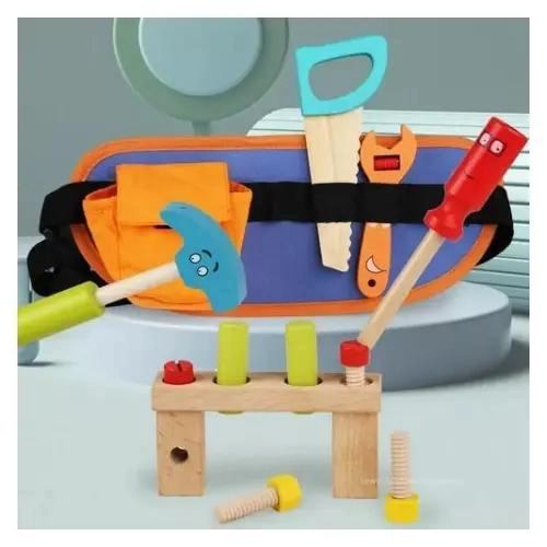 JUEGO DE CINTURON DE HERRAMIENTAS AJUSTABLE PARA NIÑOS - 3