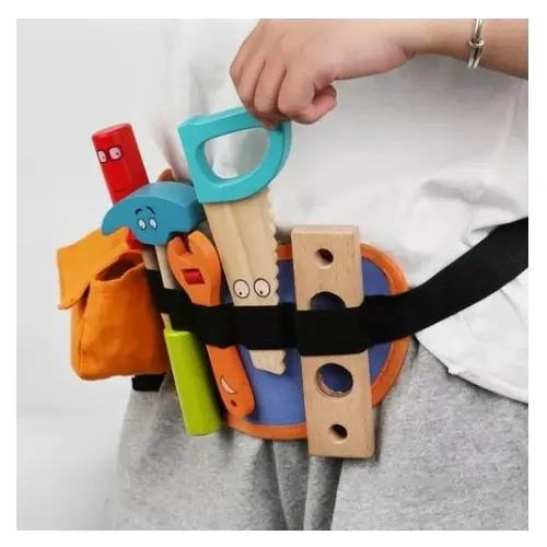 JUEGO DE CINTURON DE HERRAMIENTAS AJUSTABLE PARA NIÑOS - 5