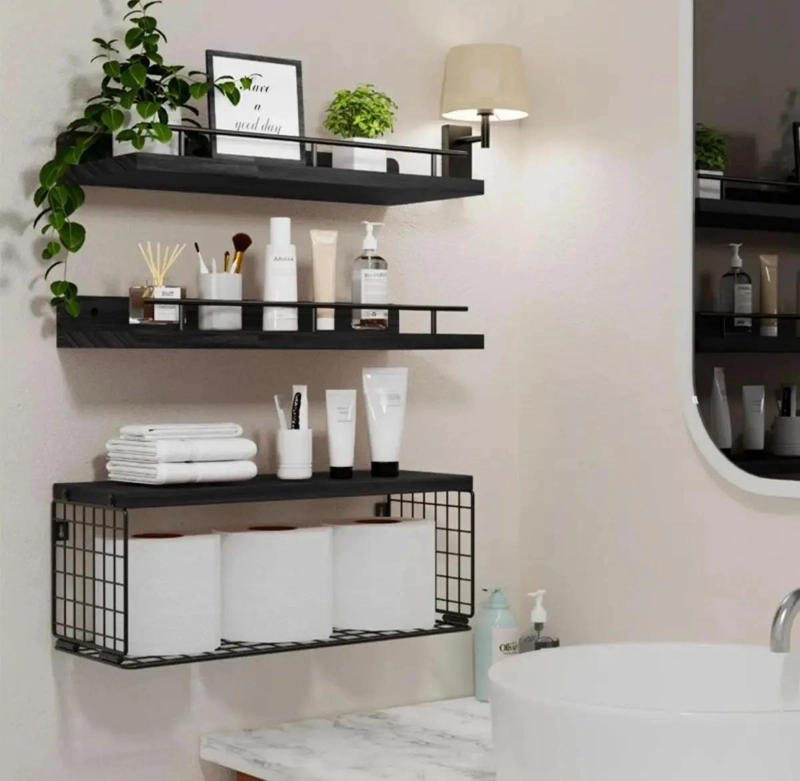 REPISAS FLOTANTES DE PARED MULTIUSOS ORGANIZADORAS - 1