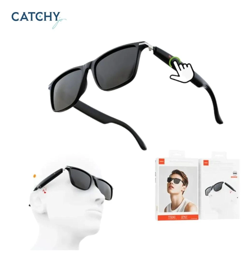 LENTES AUDIFONOS INTELIGENTES BLUETOOTH NEGRO - 2