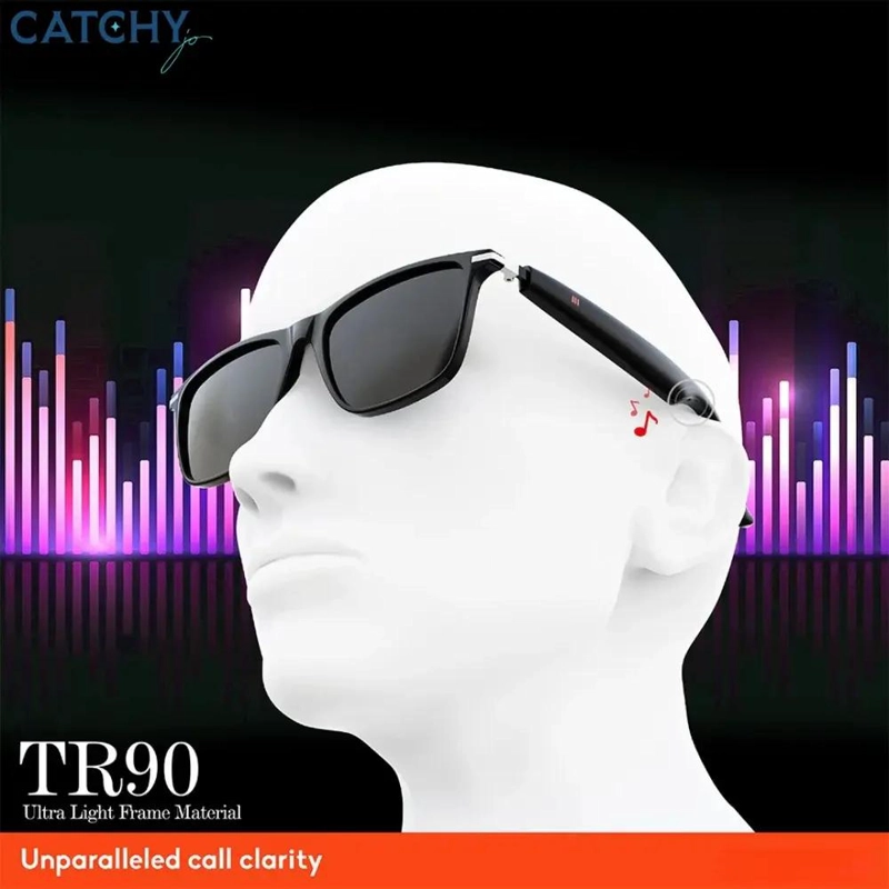 LENTES AUDIFONOS INTELIGENTES BLUETOOTH NEGRO - 4