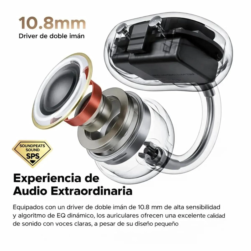 AURICULARES INALAMBRICOS CON CANCELACION DE RUIDO POPCLIP - 4