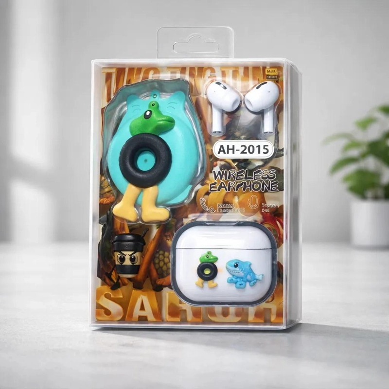 SET AURICULARES INALAMBRICOS CON LLAVERO TRALALERO - 2