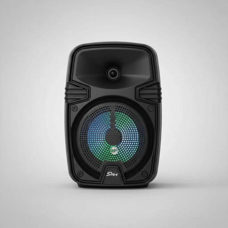 PARLANTE INALAMBRICO PORTATIL BLUETOOTH CON LUZ LED - 1
