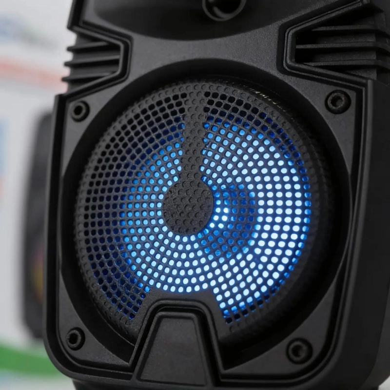 PARLANTE INALAMBRICO PORTATIL BLUETOOTH CON LUZ LED - 3