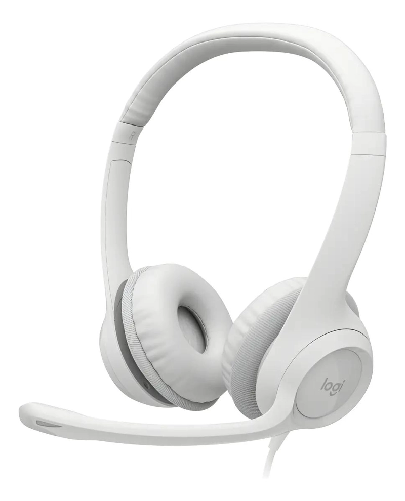 AUDIFONOS CON CABLE USB Y MICROFONO PARA OFICINA - 1