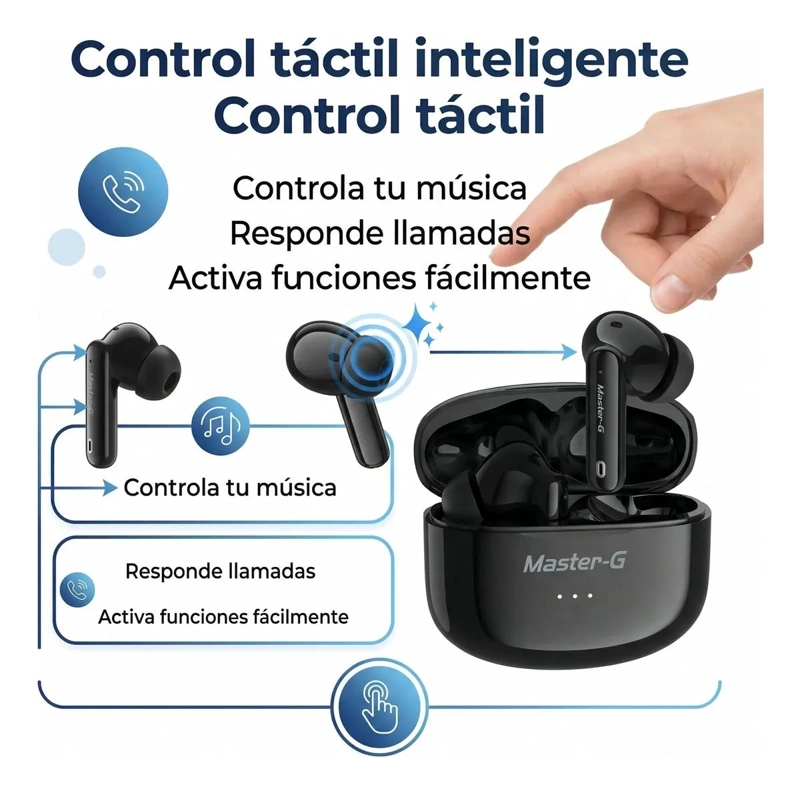 AUDIFONOS BLUETOOTH CON CANCELACION ACTIVA DE RUIDO - 2