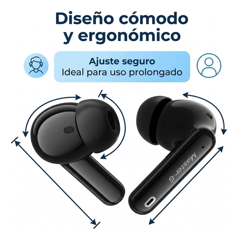 AUDIFONOS BLUETOOTH CON CANCELACION ACTIVA DE RUIDO - 4