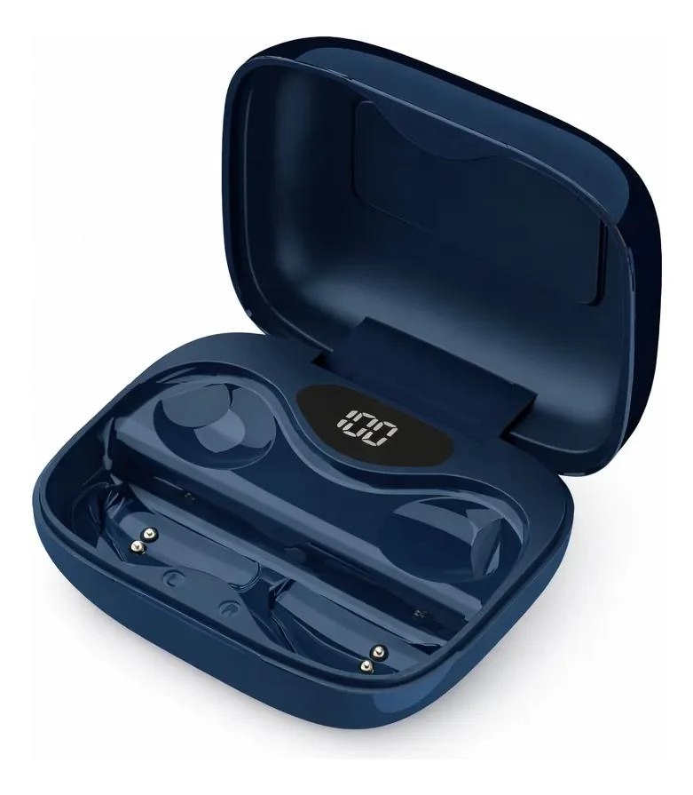 AUDIFONOS BLUETOOTH EAR CUFF CLIP ON OPEN-EAR AZUL - 3