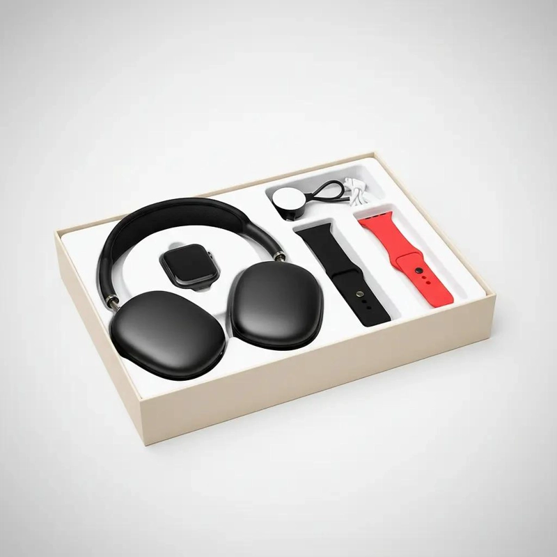 GENÉRICO COMBO SMARTWATCH Y AUDIFONOS BLUETOOTH OVER-EAR M19