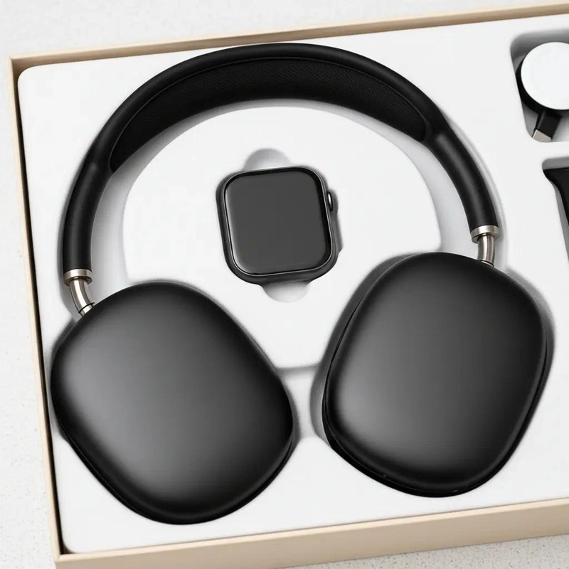 COMBO SMARTWATCH Y AUDIFONOS BLUETOOTH OVER-EAR M19 - 5