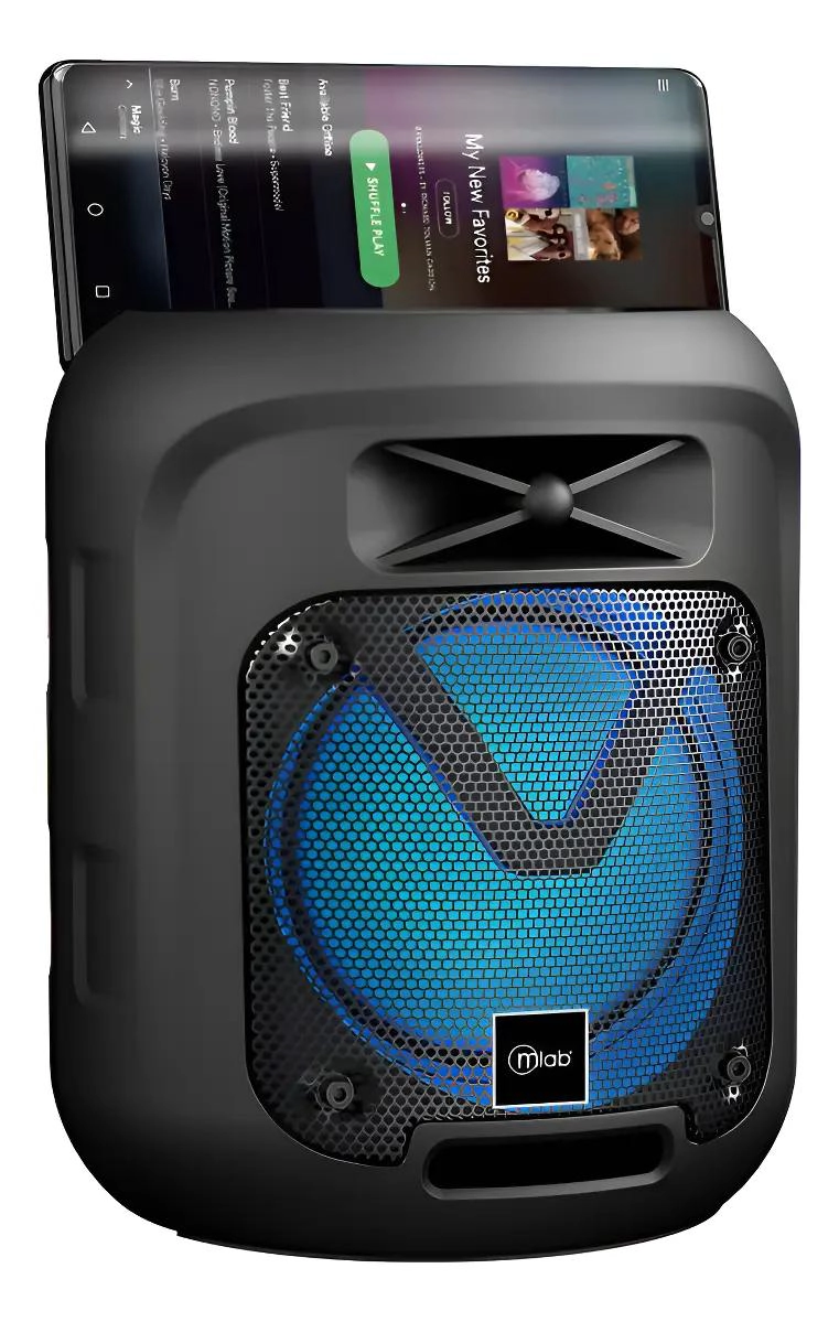 PARLANTE KARAOKE BLUETOOTH TWS CON MICROFONO - 1