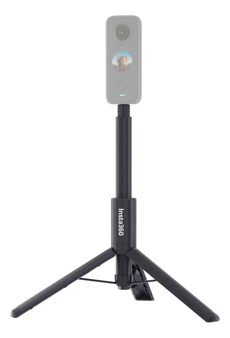 GENÉRICO SELFIE STICK INVISIBLE CON TRIPODE NEGRO
