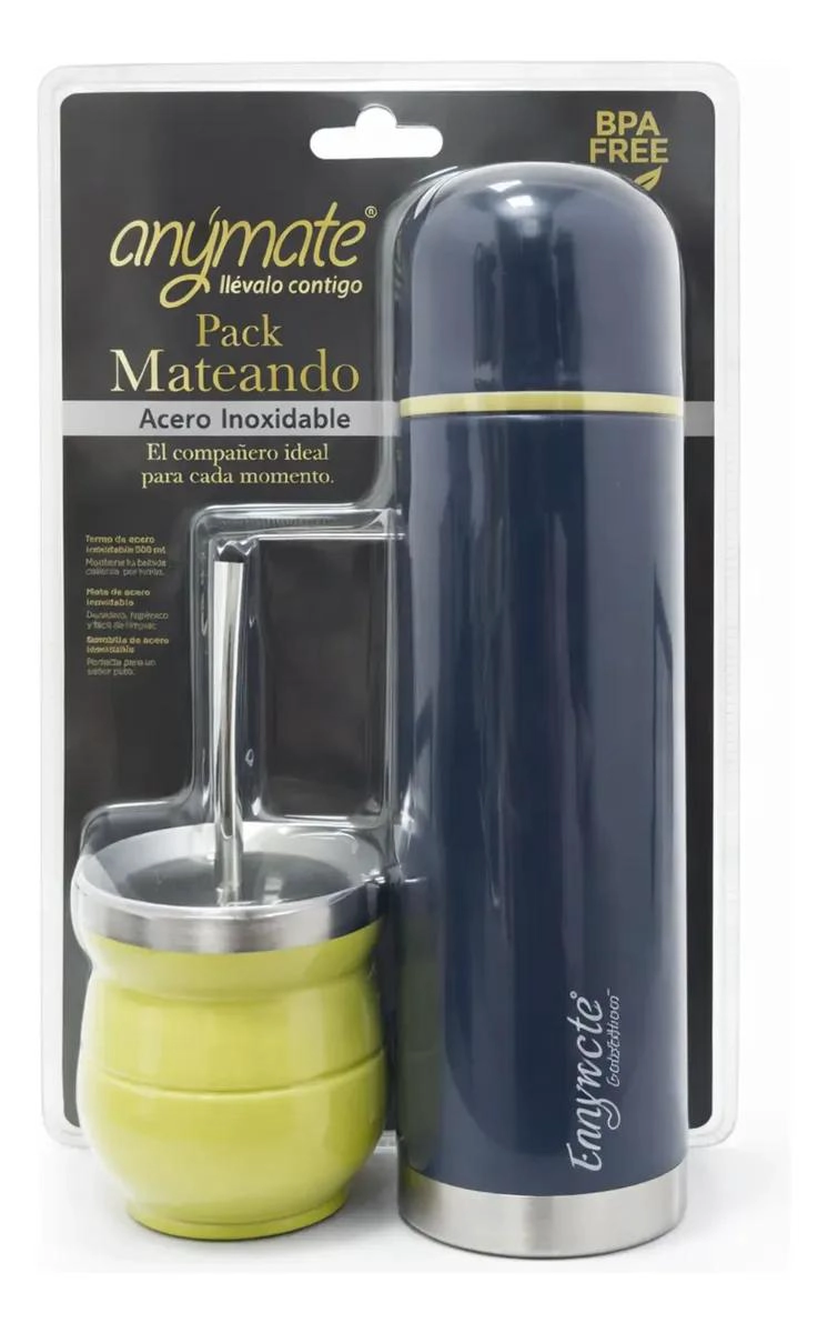 SET MATERO COMPLETO CON BOMBILLA, TERMO BALA Y BOLSO - 3