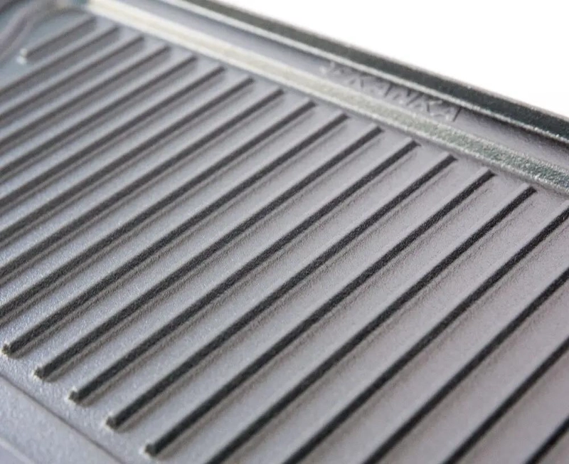 PLANCHA CHURRASQUERA 2 EN 1 DE HIERRO FUNDIDO 50 CM - 4