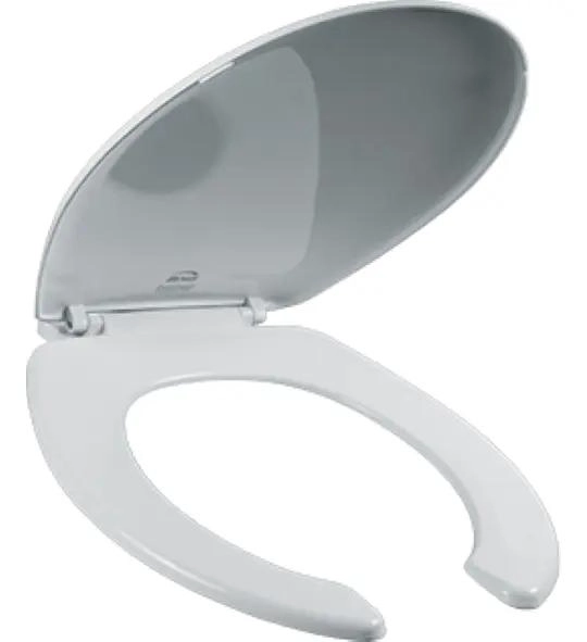 ASIENTO REDONDO ABIERTO BLANCO ANTIBACTERIAL - 2