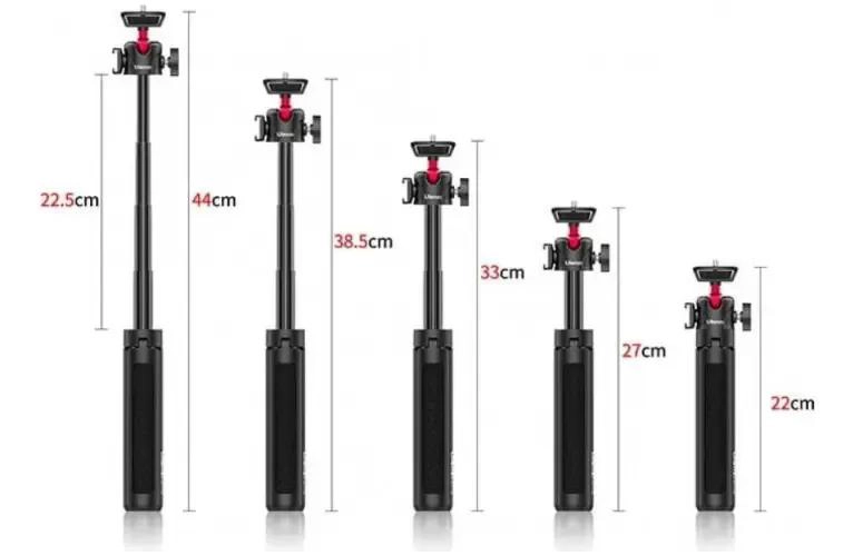 MINI TRIPODE PARA CAMARA Y ACCESORIOS CON PATAS AJUSTABLE - 2