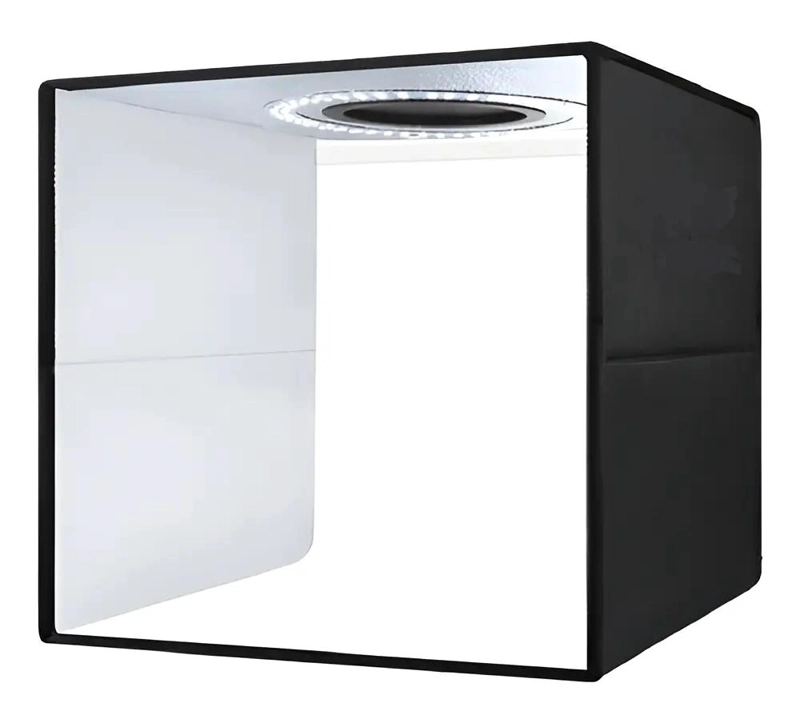 CAJA DE LUZ LED 30X30 CM PARA FOTOGRAFIA - 1