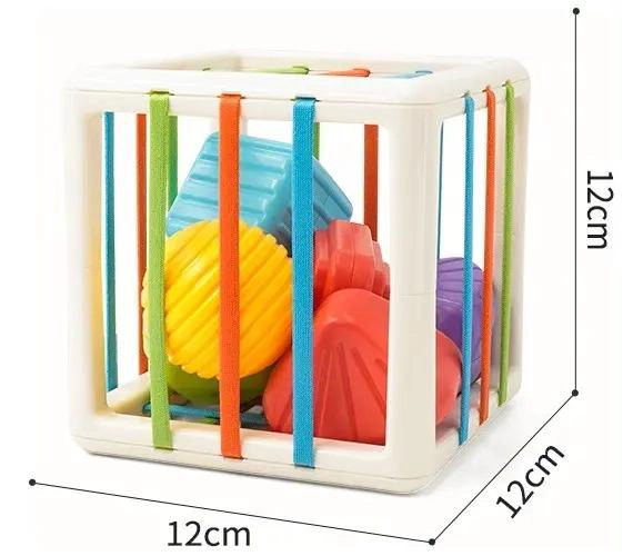CUBO MONTESSORI INTERACTIVO PARA HABILIDAD MOTORA - 3