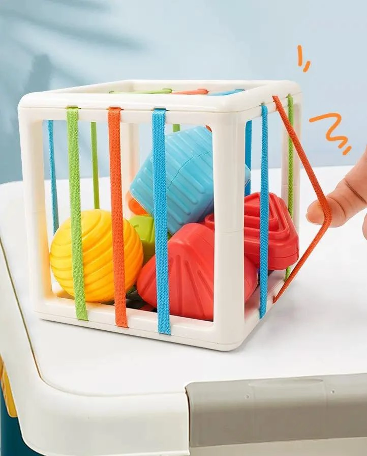 CUBO MONTESSORI INTERACTIVO PARA HABILIDAD MOTORA - 4
