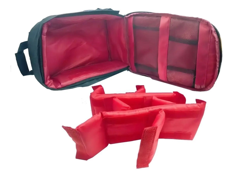 MOCHILA PARA CAMARA RE FLEX CON COMPARTIMENTOS PARA LENTES - 5