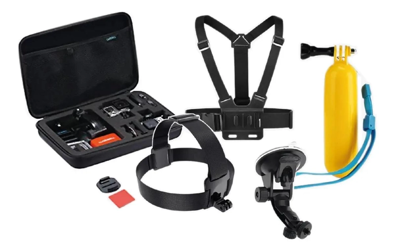 KIT 32 ACCESORIOS PARA CAMARA DEPORTIVA - 1