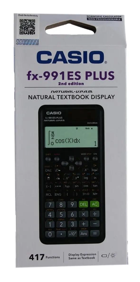 CALCULADORA CIENTIFICA GRIS CON FUNCIONES AVANZADAS - 5
