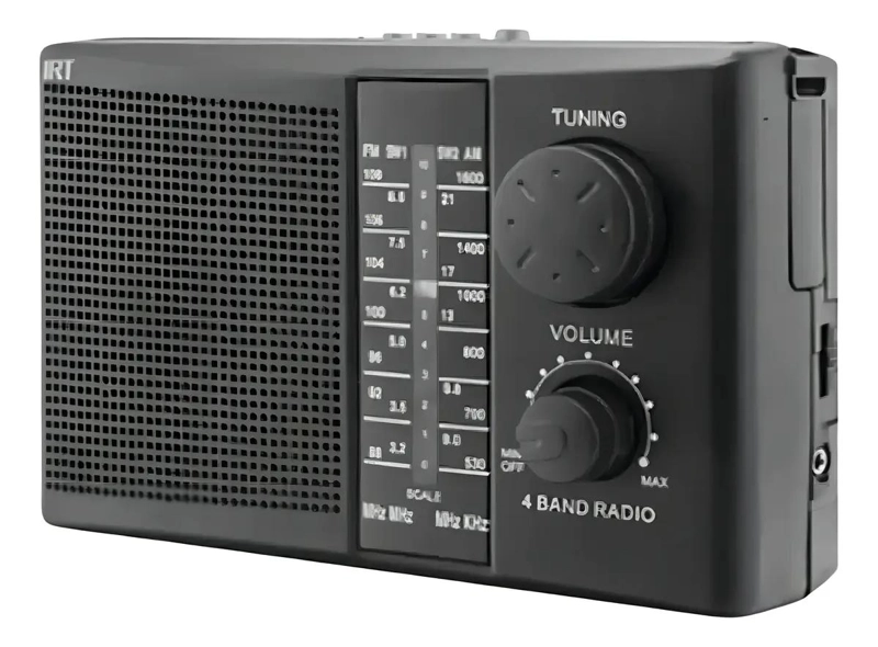 RADIO PORTATIL BLUETOOTH AM FM USB RECARGABLE Y A PILAS - 3