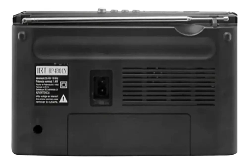 RADIO PORTATIL BLUETOOTH AM FM USB RECARGABLE Y A PILAS - 5