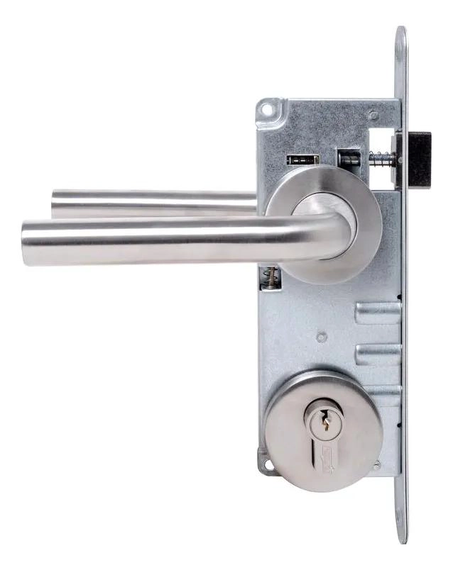 CERRADURA DE ACERO INOXIDABLE PARA OFICINA Y DORMITORIO - 2