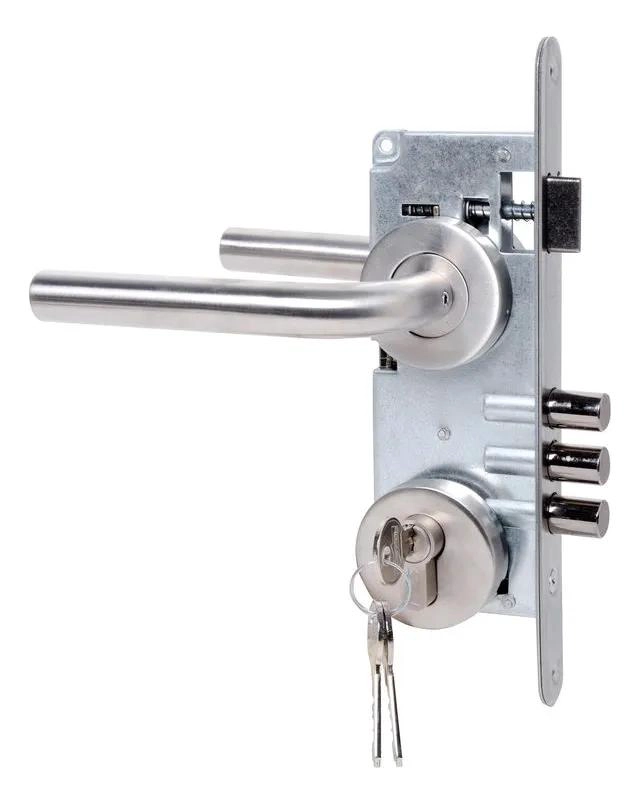 CERRADURA DE ACERO INOXIDABLE PARA OFICINA Y DORMITORIO - 3