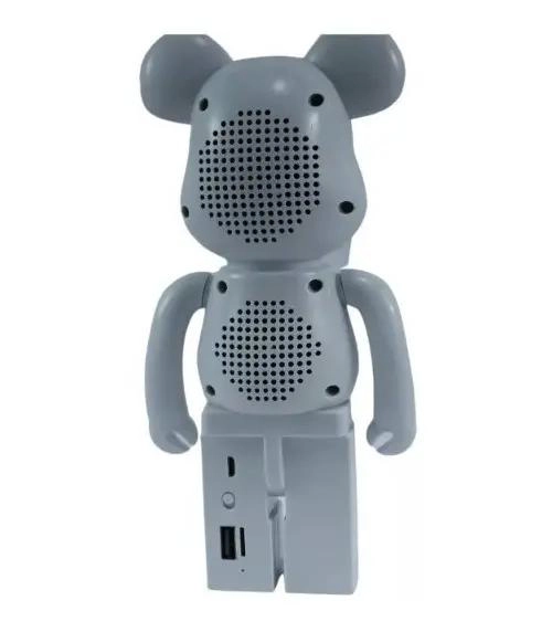 PARLANTE PORTATIL CON RADIO Y DISEÑO BEARBRICK - 2