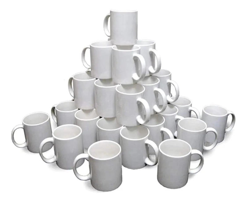 PACK 24 TAZONES BLANCOS 11 OZ PARA SUBLIMACION - 4