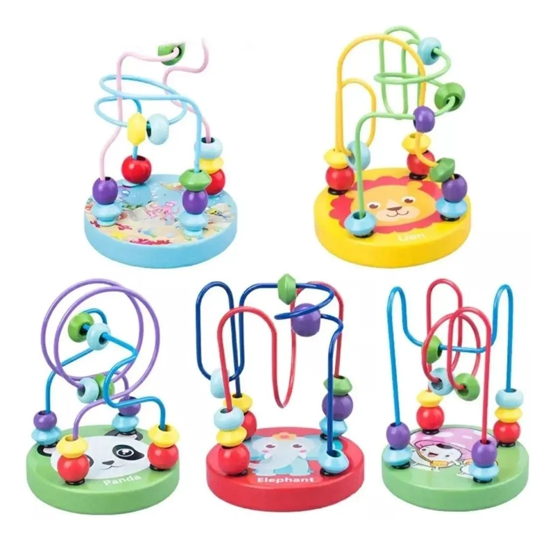 PACK JUGUETES DE MADERA MONTESSORI PARA APRENDIZAJE - 3