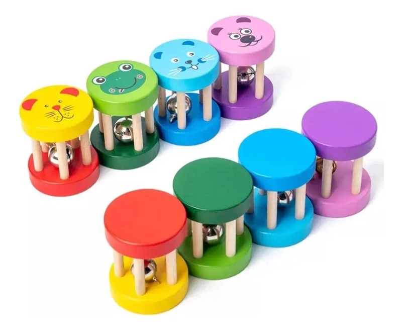 PACK JUGUETES DE MADERA MONTESSORI PARA APRENDIZAJE - 4