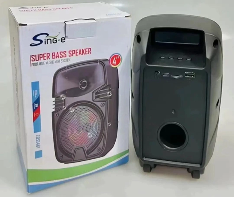 PARLANTE BLUETOOTH PORTATIL CON RADIO Y ALTAVOZ DE 4' - 3